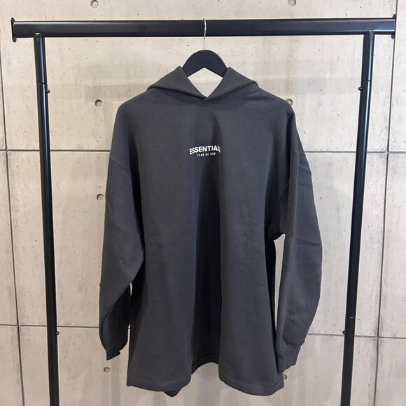 Fear of God Essentials Relaxed Hoodie Iron - Picture 1 of 8